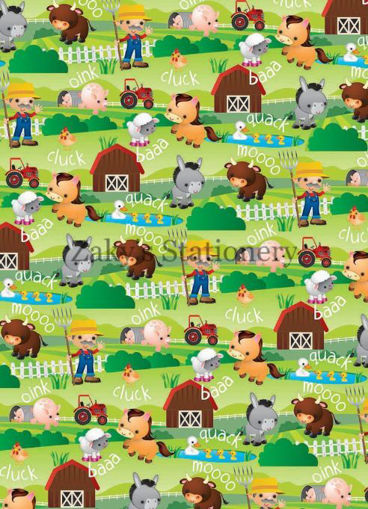 Picture of FARM WRAPPING PAPER SHEET